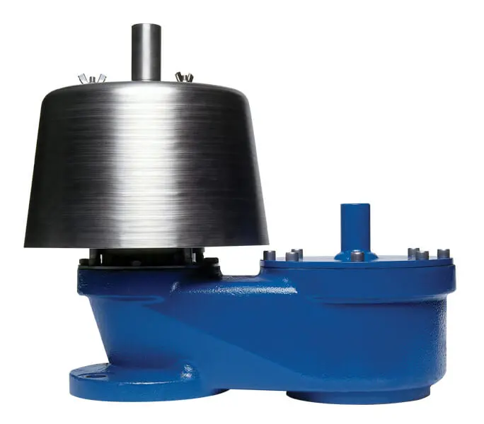 Cashco 3100 PV Vent pressure and vacuum relief valve used on atmospheric and low-pressure storage tanks, featuring air-cushioned seat design and API 2000 compliance.