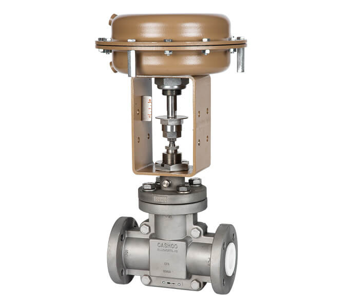 Cashco 8211 521 TFE Lined Globe Control Valve