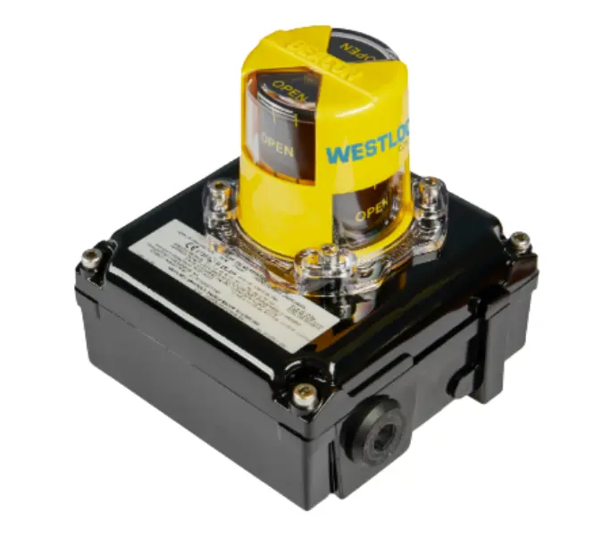 AccuTrak 3300 intrinsically safe rotary valve switch box with Beacon visual indicator
